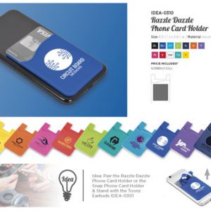 Razzle Dazzle Phone Card Holder